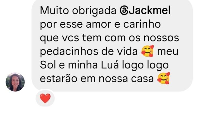 Depoimento de cliente do canil Jackmel